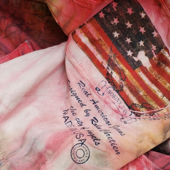 New Men's ROBIN'S JEAN sz 44 Racer Slim Moto Jeans - Picture 7 of 8